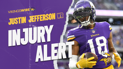 Justin Jefferson walks off the field with undisclosed injury