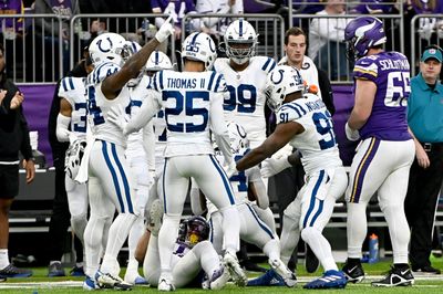 Julian Blackmon’s pick-six has Colts crushing Vikings, 30-0