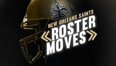 Saints file a series of roster moves before kickoff vs. Falcons in Week 15
