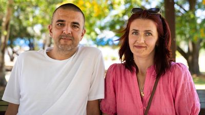 Ukrainian refugee families fleeing Putin's war miss home ahead of hot Queensland Christmas