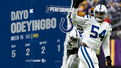 Colts’ player of the game vs. Vikings: DL Dayo Odeyingbo