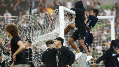 A-League Men Melbourne Derby pitch invasion leaves Australian football 'in tatters'