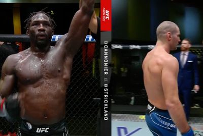 Twitter reacts to Jared Cannonier’s narrow win over Sean Strickland at UFC Fight Night 216
