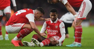 Reiss Nelson breaks silence with three-word message after injury during Arsenal vs Juventus