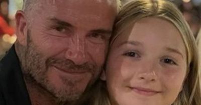 David Beckham left heartbroken by request from daughter Harper on school run