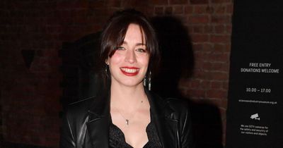 ITV Coronation Street's Julia Goulding all smiles as she rocks red lip at first Christmas party since welcoming second child