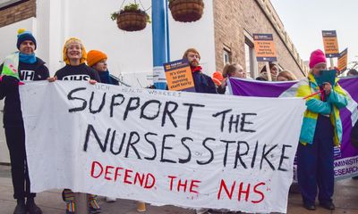 UK government will stay ‘resolute’ on nurses’ pay, says Oliver Dowden