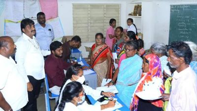 More than 10k people take part in mega medical camp organized by Srikalahasti legislator in Tirupati