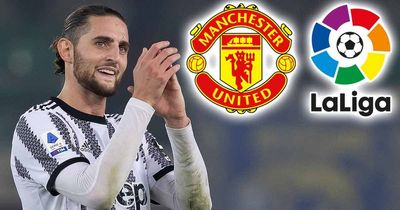 Adrien Rabiot has already confirmed preferred move as LaLiga duo join Man Utd race