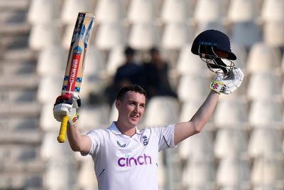 Harry Brook ton helps England take 50-run lead in final Test against Pakistan