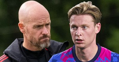 Frenkie de Jong's private Erik ten Hag chat casts new light on Man Utd transfer chase