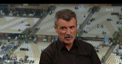 Roy Keane debuts new look during World Cup final ITV coverage