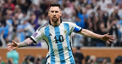 Lionel Messi broke two World Cup records in the same minute of final against France