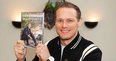 Sam Heughan appears at Glasgow book signing as he meets starstruck fans