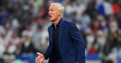 Didier Deschamps couldn't resist on-air dig at France in rare half-time interview