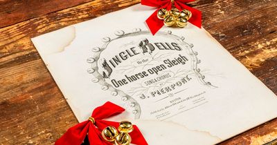 Original Jingle Bells sheet music sells for £19,000 165 years after Xmas classic written