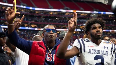 Deion Sanders Consoles Jackson State Player Who Dropped TD Pass