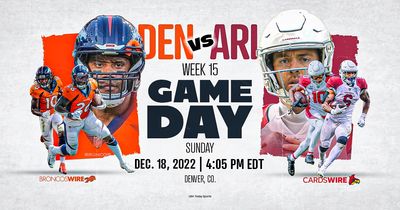Broncos vs. Cardinals: Live game updates from Twitter