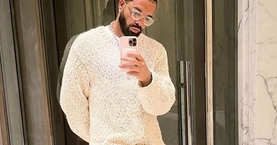 Drake shows off 42-diamond necklace representing 'times he almost proposed'