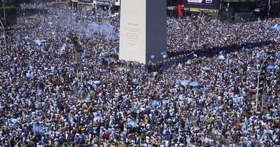 Argentina fans erupt with joy after Messi wins 'best ever World Cup final'