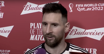 Lionel Messi's first words after Argentina win World Cup final plus retirement decision