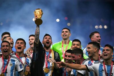 Messi says will continue Argentina career after World Cup win