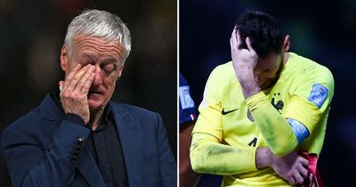 Didier Deschamps and Hugo Lloris react to "painful" World Cup final loss to Argentina