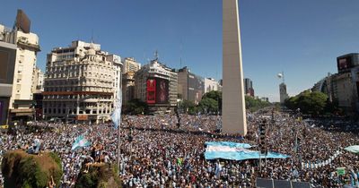 Argentina fans celebrate World Cup win all over the globe as Diego Maradona remembered