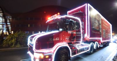 Dazzling Christmas 'tractor convoy' makes its way through Liverpool