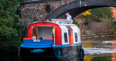 Canal boat home called Wiggles which looks like a tube train can be yours for £20,000