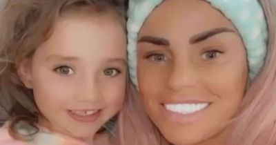 Katie Price slammed for promoting clothes with Bunny, 8, in 'full face of make-up'