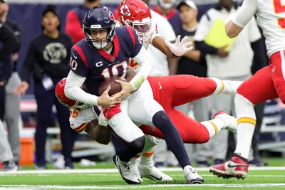 Texans QB Jeff Driskel says one play doesn’t define how Davis Mills played against the Chiefs