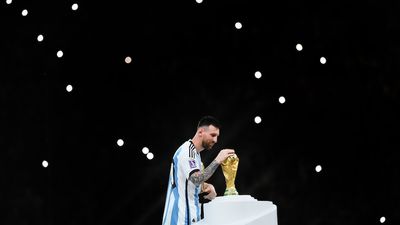 Lionel Messi's parallels with Diego Maradona and other images that define the World Cup final