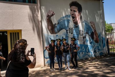 ‘We have the best players here’: Lionel Messi’s hometown of Rosario celebrates World Cup win