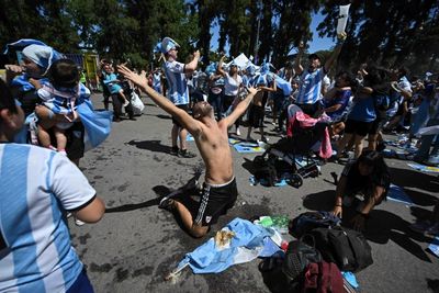 Suffering Argentines explode with joy after 'epic' World Cup win