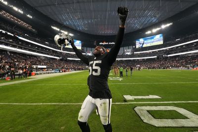 Chandler Jones Reacts to Raiders' Game-Winning Play Against the Patriots