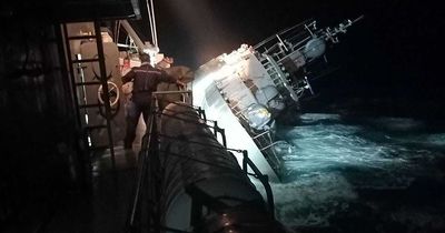 Royal Thai Navy ship sinks sparking huge rescue operation in Gulf of Thailand