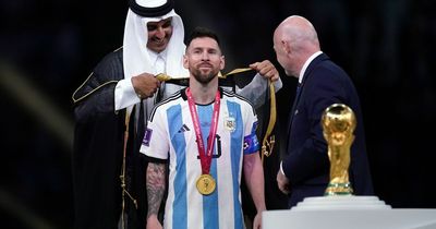 Robe given to Messi as ‘mark of honour’ leaves some World Cup fans fuming