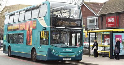 Arriva bus timetable changes for Christmas and New Year 2022