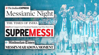 From ‘SupreMessi’ to ‘Messianic Night’: Puns aplenty on front pages after Argentina’s World Cup win