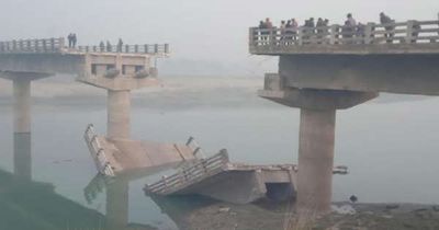 Bihar Bridge Built Using Rs.13 cr Collapses In Begusarai, No Casualties Reported