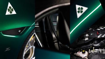 Alfa Romeo Giulia SWB Zagato Shows Design Details In New Teasers