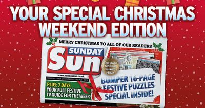 Pick up your special weekend edition of the Sunday Sun