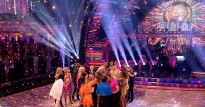 BBC Strictly Come Dancing fans spot two stars 'fighting' as final show ends
