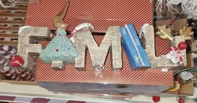 Mum left mortified after realising how rude B&M Christmas decoration looks