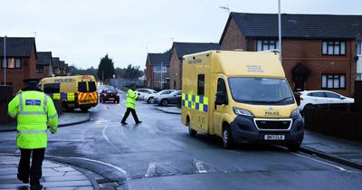 Armed police flood street as man shot in 'targeted' attack