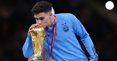 Phil Foden and Man City teammates send Julian Alvarez messages after World Cup triumph