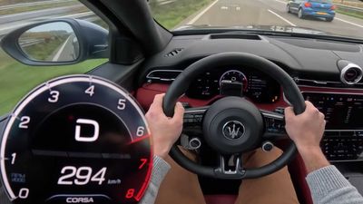 Maserati Grecale Trofeo Goes All Out On The Autobahn, Hits 183 MPH