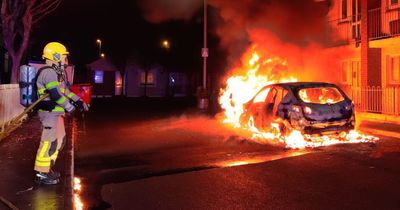 Homes damaged after two cars go up in flames in Clondalkin