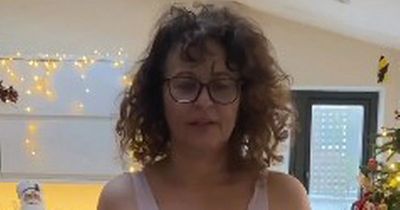 Loose Women's Nadia Sawalha strips to 'saggy bra and big pants' before festive makeover